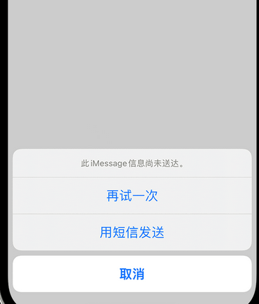 吴堡apple维修iPhone上无法正常发送iMessage信息